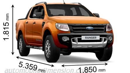 Ford Ranger Cab Chis Dimensions In Cm Infoupdate Org