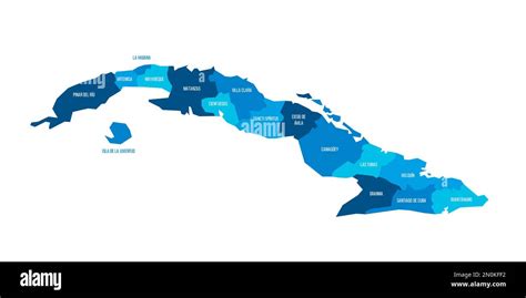 Map Of Cuba Provinces Hi Res Stock Photography And Images Alamy