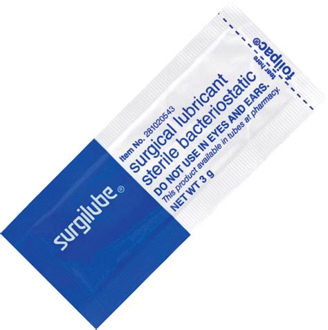 Gynecological Lubricant Surgilube Surgical Lubricant