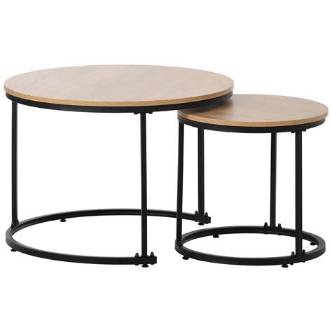 Table Basse Ronde Lot De Table Basse De Salon Table D Appoint