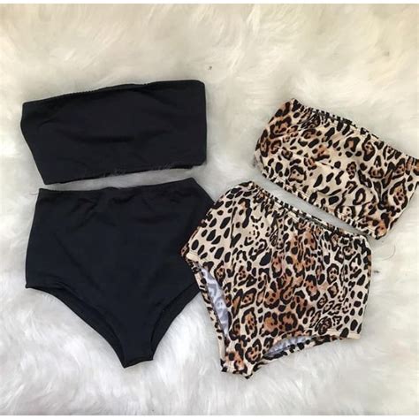 Biquini Tomara Que Caia Calcinha Hot Pants Cintura Alta Shopee Brasil