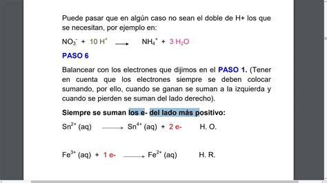 Serie Reacciones Qu Micas Qu Mica Cbc Redox Ecuaci N I Nica En