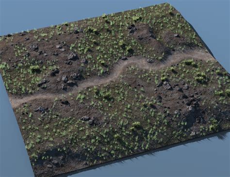 Terraced Fields Daz 3d