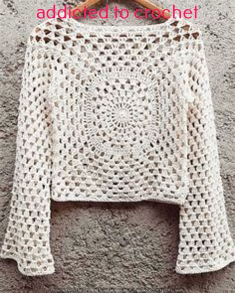 Fabulous Crochet Granny Square Top Ideas Trending On Youtube Artofit