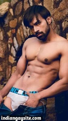 Nude Muscular Hunk Posing In Sexy Briefs Indian Gay Site
