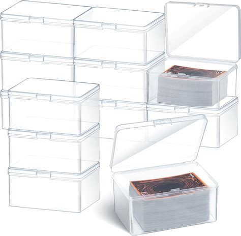 Amazon Vicenpal Playing Deck Card Storage Box Plastic Card Boxes