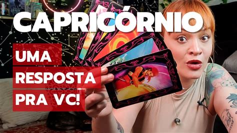 CAPRICÓRNIO UMA RESPOSTA PRA VC ASSISTA AGORA E SALVE ESSE VIDEO A