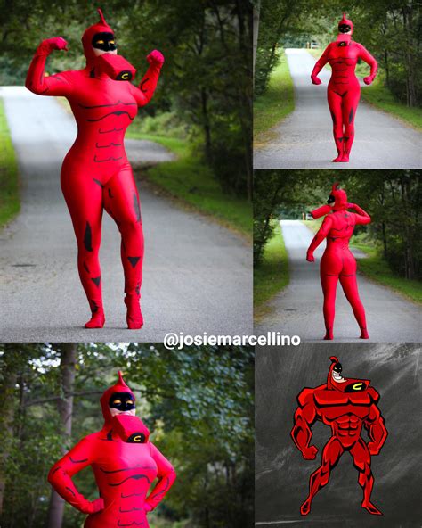 Costume 2/31 The Crimson Chin from Fairly Odd Parents : r/pics