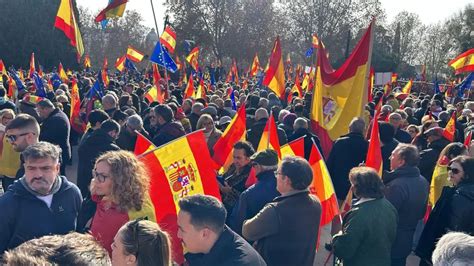 Fotos Las Imágenes De La Protesta Contra La Amnistía En Madrid