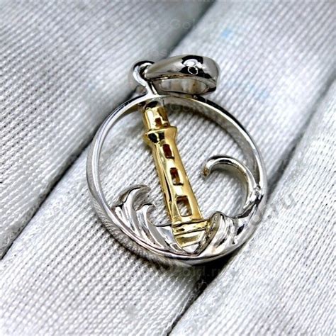 Кулон маяк - купить, фото, цена - Ювелирная мастерская MosGold