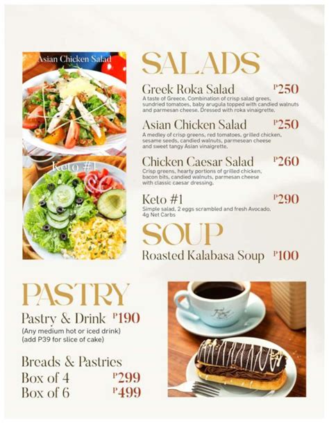 Figaro Coffee Philippines Menu And Prices September 2024 Philmenu
