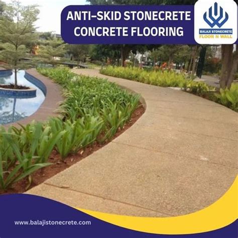 Stone Crete Flooring For External Walkways Stone Crete Flooring For