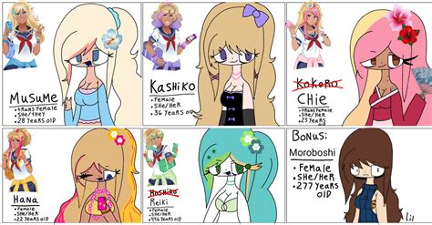 redesigning yandere simulator characters   vampirebeatz