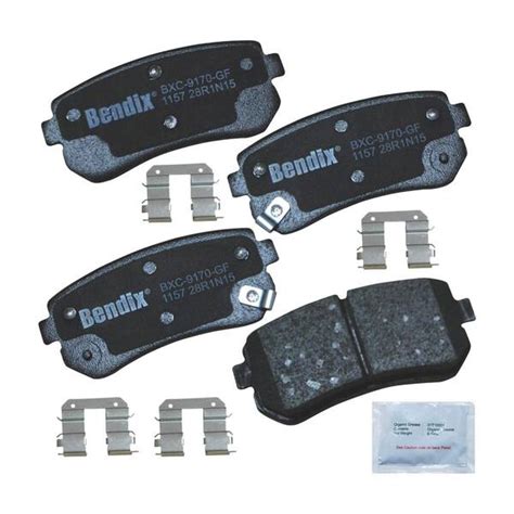 Bendix Premium Copper Free Disc Brake Pad Set 2008 2009 Ford Taurus