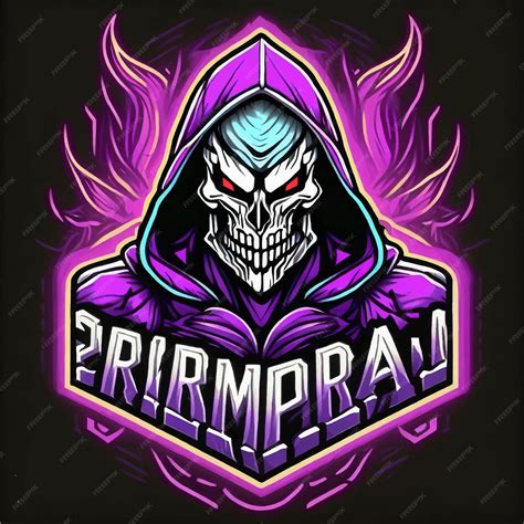 Premium Vector Grim Reaper Gamer Mascot Logo