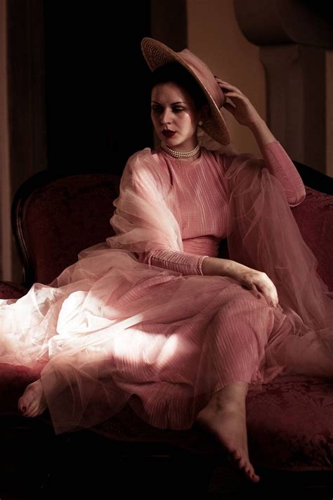 A Stunning Jacques Fath Inspired Tulle Plait Long Dress Etsy