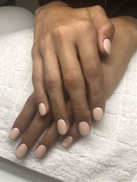 Classy Elegant Nude Nails