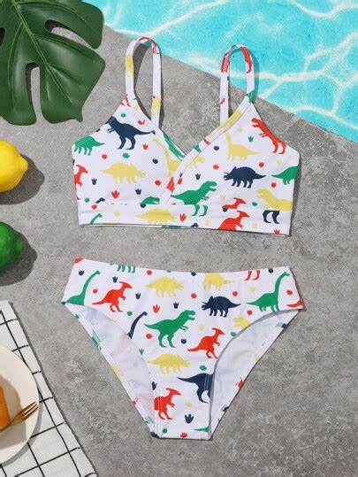 Search Dinosaur Girls Bikini Shein Usa