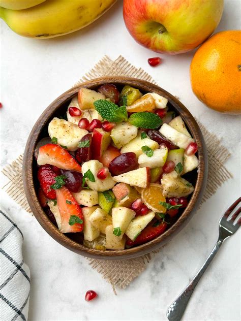 Fruit Chaat Recipe Indian Veggie Delight