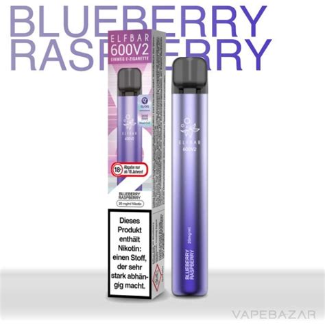 Elf Bar V Blueberry Raspberry Vape Vapebazar