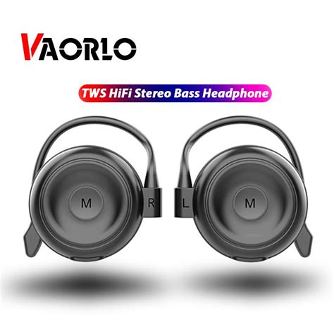 Купить VAORLO Беспроводные наушники-крючки Bluetooth 5,2 HiFi Super ...