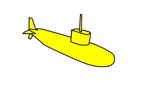 Yellow Submarine Clip Art at Clker.com - vector clip art online ...