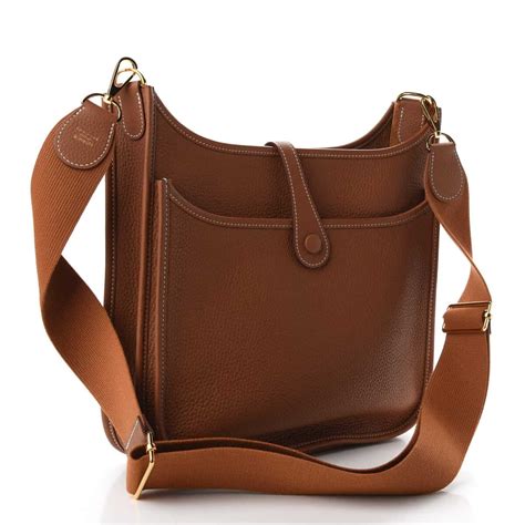 Bolsa Hermes Evelyne Iii Gm Cm Taurillon Clemence Hardware De