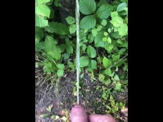 Pissing On A Tree At My Campground Pornhub Gay