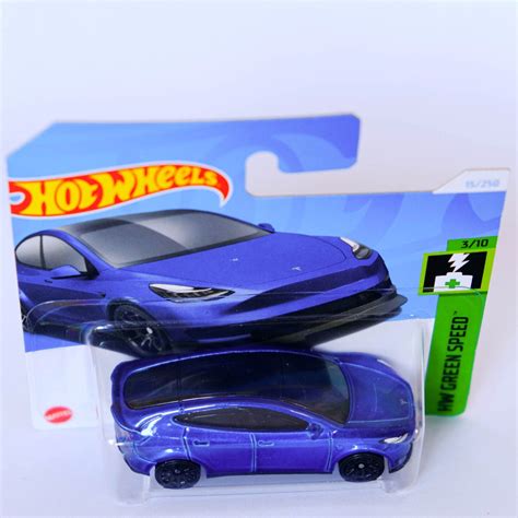 Hot Wheels Tesla Model Y Electric Elegance In Miniature Etsy