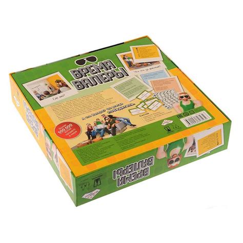 Настольная игра Время Валеры купить в интернет-магазине, подарки по ...