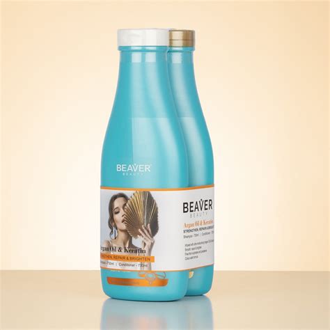 Beaver Argan Oil Keratin Repairing Duo I Glamour