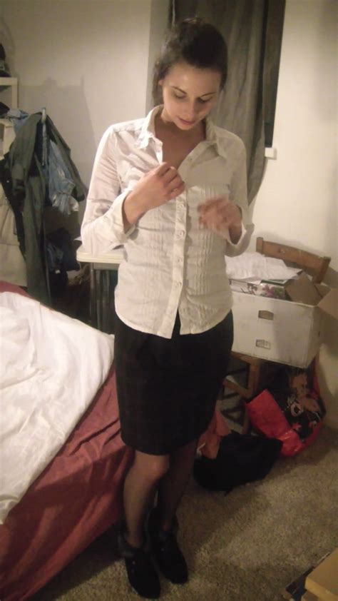 Sexy Brunette Trying On Clothing 33 Pictures Shooshtime