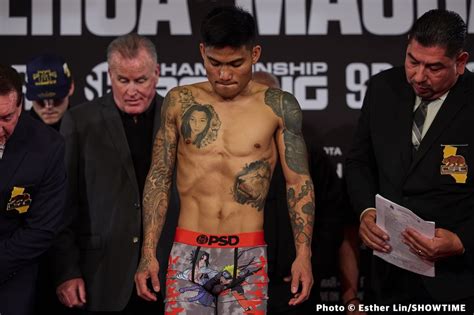 Brandon Figueroa Vs Mark Magsayo Weigh In Results Boxing News 24