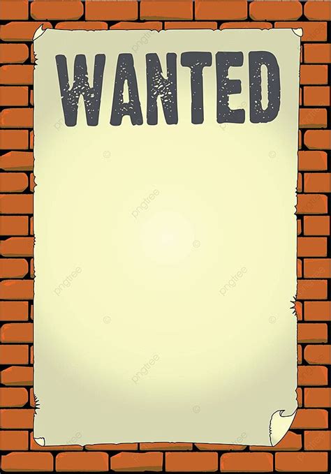 Wanted Poster Wall Texture Old Vector, Wall, Texture, Old PNG and ...