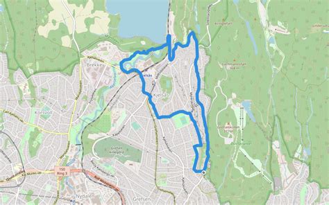 Frysja Walking And Running Trail Oslo Norway Pacer