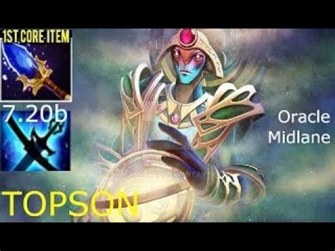 TOPSON Oracle MID Spam Skills 7 20b Dota 2 Mmr Pro Gameplay 7