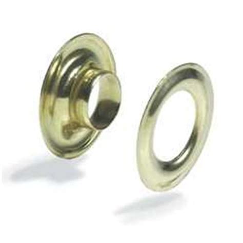 Gold Solid Brass Grommets 1 516 Pkg Of 10 Leathersmith Designs Inc