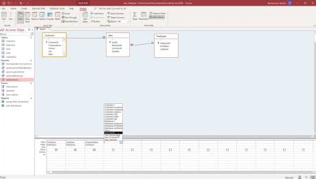 query design view  access archives teachucomp