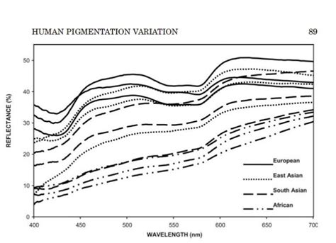 diffuse reflectance spectrum of skin pigmentation with StellarNet spectrometer - StellarNet, Inc.