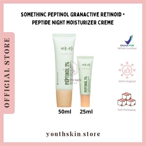 Jual Somethinc Peptinol Granactive Retinoid Peptide Night Moisturizer