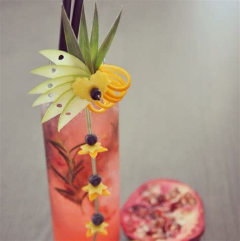 Cocktail Garnish | Cocktail garnish, Drink garnishing, Tiki cocktails