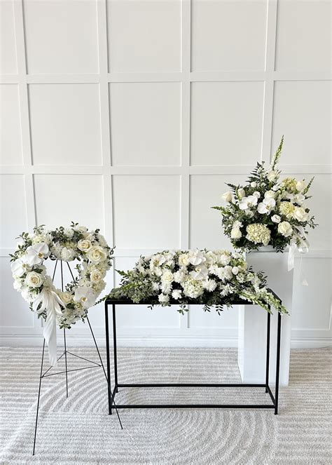 Classic Funeral Arrangement – Blossom Moments