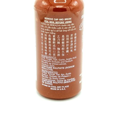 Huy Fong Foods Sriracha Hot Chili Sauce Oz G Well Come Asian Market