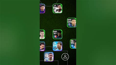 Best Squad 4 4 2 Formation Efootball 2024 Mobile Shorts Efootball