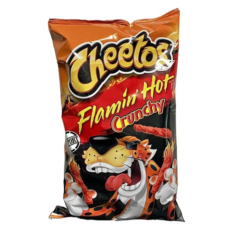 Cheetos Flamin Hot Crunchy Sipsit 226g Hello America