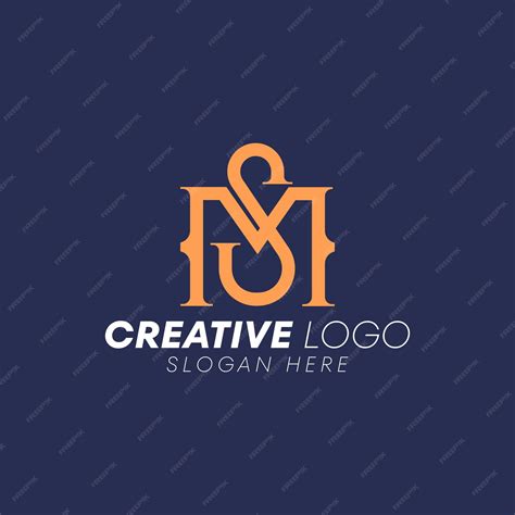 Premium Vector | Modern letter m s logo design vector template illustration