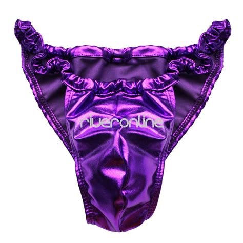 Männer Sexy Bikini Slips Wetlook Gummi Briefs Höschen String Tanga Unterhosen eBay de