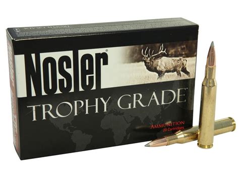 Nosler Trophy Grade 270 Winchester 150 Gr Accubond Long Range Box Of 20