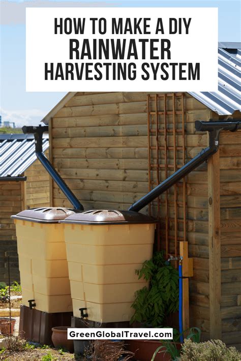 How To Make A Diy Rainwater Harvesting System In Rainwater