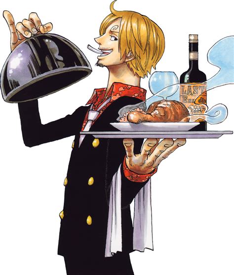 Download Sanji Serving Food One Piece | Wallpapers.com